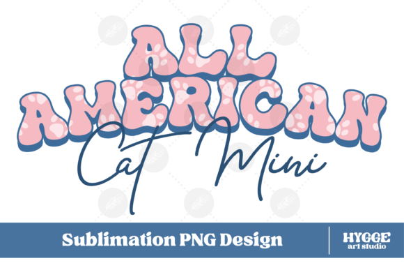 All American 4th of July USA Cat Mini