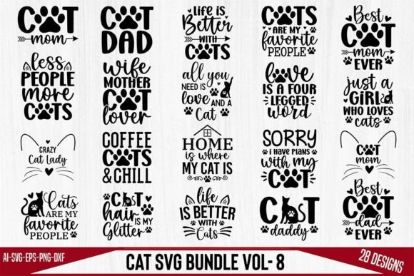 Cat SVG Bundle Vol-8 Review