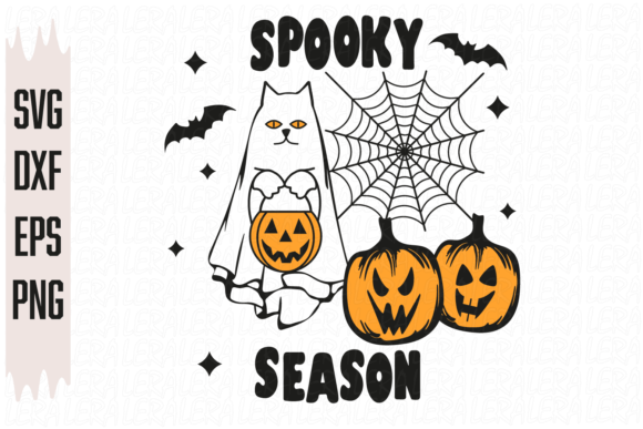 Ghost, Ghost Cat, Halloween